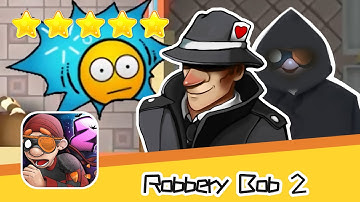 Robbery Bob 2 Secret Mission #24 Walkthrough Black Hood Suit Recommend index five stars