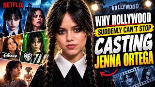 Why Hollywood Can't Stop Casting Jenna Ortega  #jennaortegawednesday #hollywood