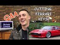 Cobbler Q&A + 1978 Ferrari 308 GTS keys made!