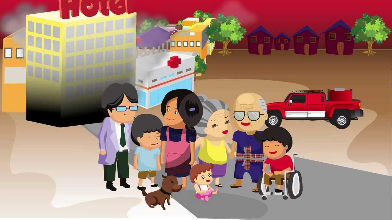 การ์ตูนชุด รู้แล้วรอด 6/10 : ตอน ภัยจากเหตุเพลิงไหม้