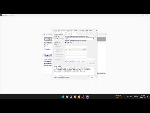 How to Set Up Auto Backup for SQL Accounting/Payroll Database
