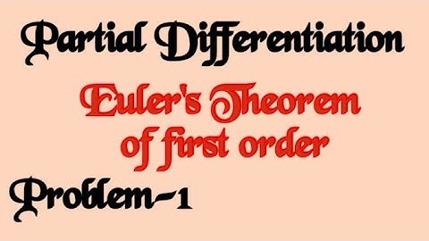 To verify Euler