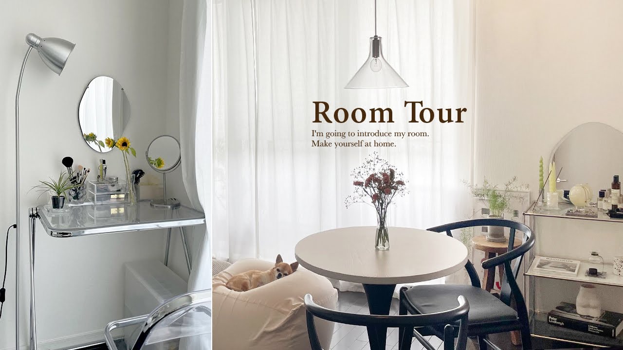 Room tour] Living alone | Simple stainless steel room | Interior 