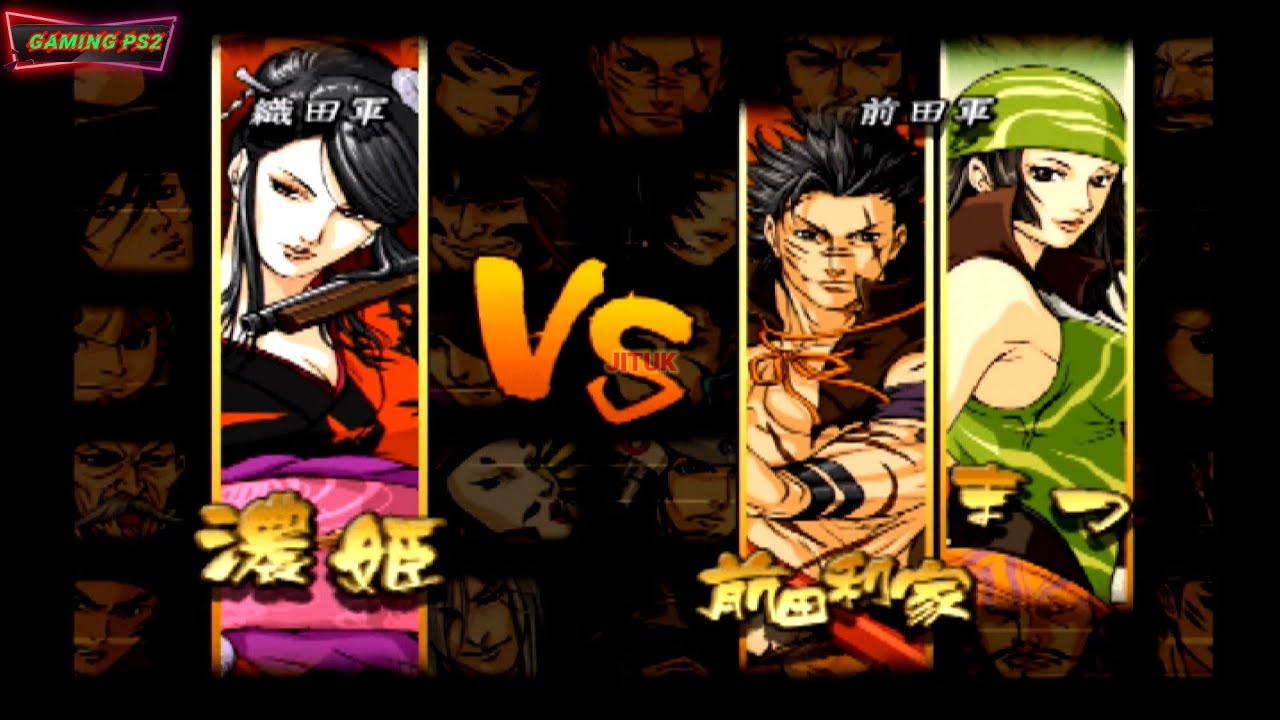 Nouhime Vs Matsu - Basara 2 Heroes