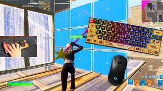 Xvx M61 Mechanical Keyboard Sounds Asmr Smooth Fortnite Tilted Towers Gameplay 240Fps