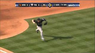 2011/04/07 Wright's barehanded play