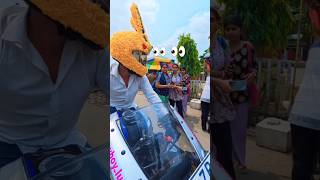 Mafia King 😱🔥 Bunny Helmet 🐰 R15 Raider | Girls Shocked Reaction 😳 #shorts #raider #reaction