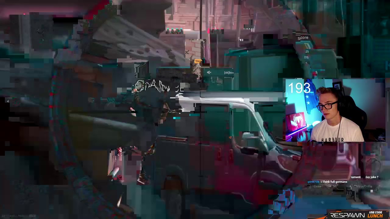 a 4v4 MW SnD Tournament but on 200+ Ping..