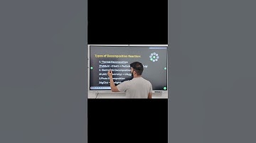 "Decomposition Reaction | Class 10 Science | Explained in 60 Seconds"