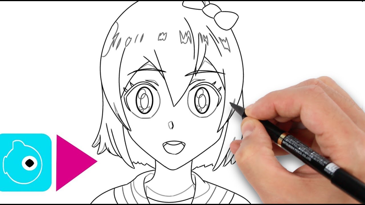 Apprendre A Dessiner Un Visage De Fille 1 Comment Dessiner Un Visage étape Par étape