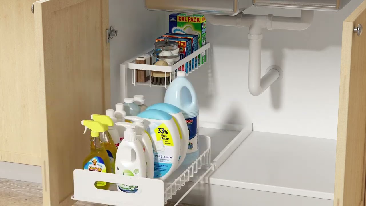 Kitchen / Under Sink Organizer / Amazon finds 