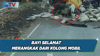 Kecelakaan Truk di Lampung, Bayi Selamat Merangkak dari Kolong Mobil - BIM 11/09