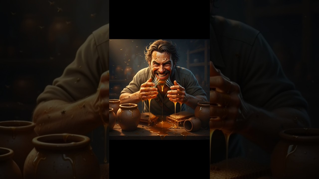 Greedy Man Stole All the Honey 😱 | Emotional Short Story