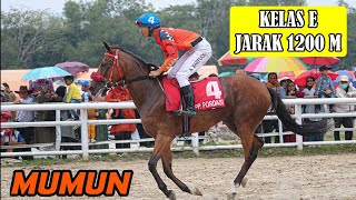 RACE 4 ll KELAS E ll MUMUN KUDA KONTINGEN DKI JKARTA KELUAR SEBAGAI JUARA