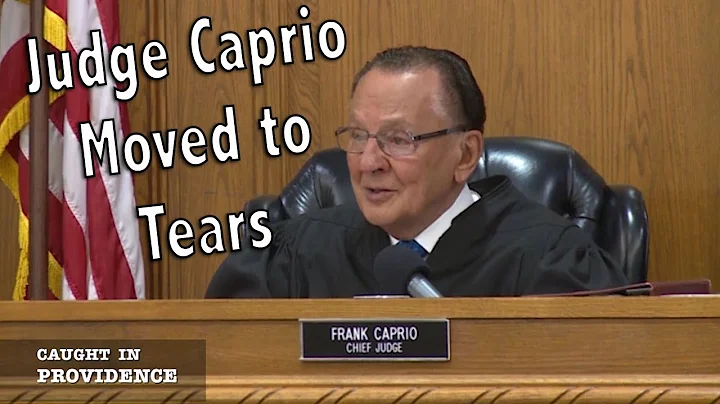 Judge Caprio Gets Emotional