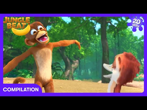 Jungle Beat - Funny Baby Ostrich Sings! | Kids Cartoons | WildBrain Sunshine City