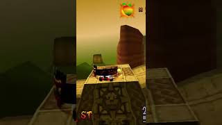 THE DINGO SCREAMS #crashbandicoot #crashteamracing #ctr #modded #ps1 #playstation #gameplay #fyp