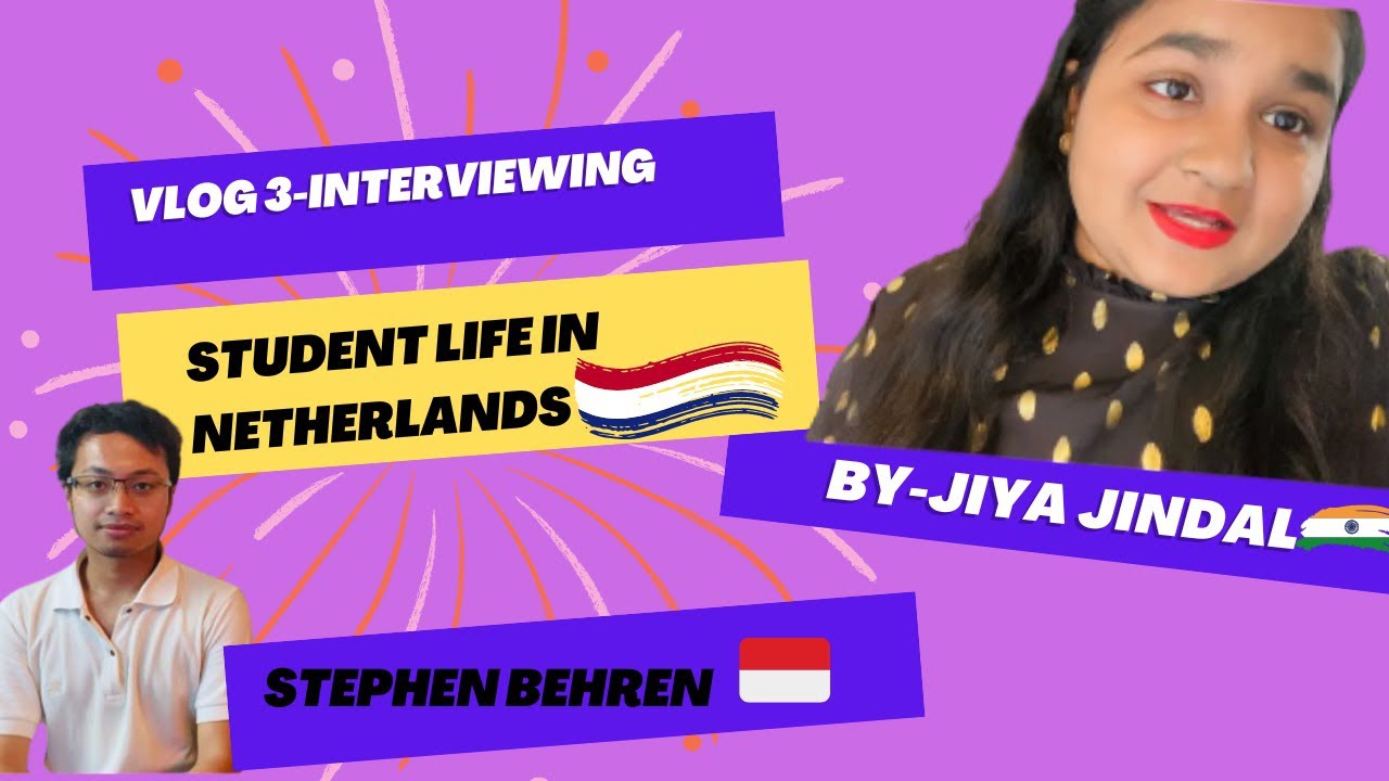 "Cross-Cultural Connections: Vlog 3 | Exploring 🇳🇱 Life & Interviewing Student in Netherlands!"