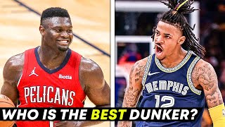 Zion Williamson VS Ja Morant 'Best Dunks' Moments | NBA Highlights