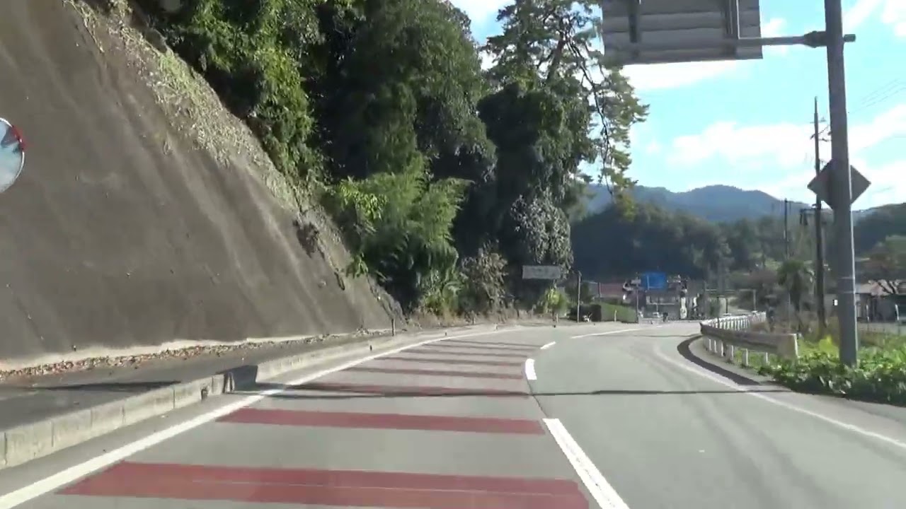 【E車窓他】邑南町をドライブして雲井の里と道の駅瑞穂へ　（島根県　2022.10.29）