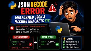 Fixing JSONDecodeError: Expecting value: line 1 column 1 (char 0) in Python