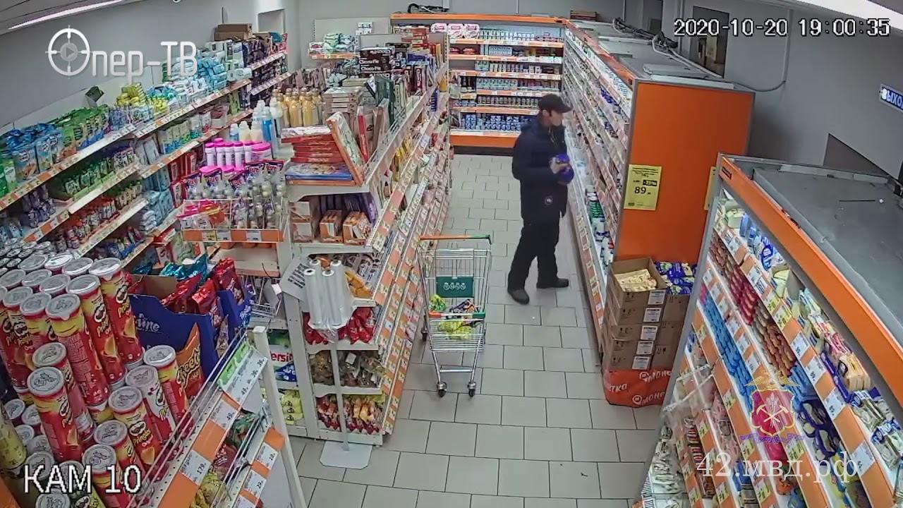 В Ленинске-Кузнецком будут судить серийного магазинного вора - YouTube