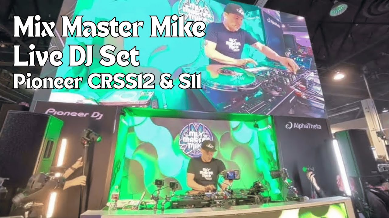 Mix Master Mike (Beastie Boys) Live DJ set NAMM 2026 | Pioneer