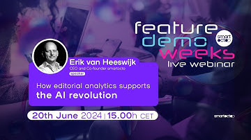 How editorial analytics supports the AI revolution