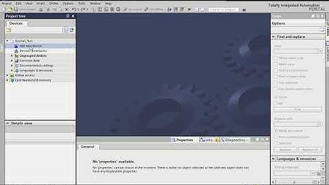 Siemens TIA - Setting up a PLC Project