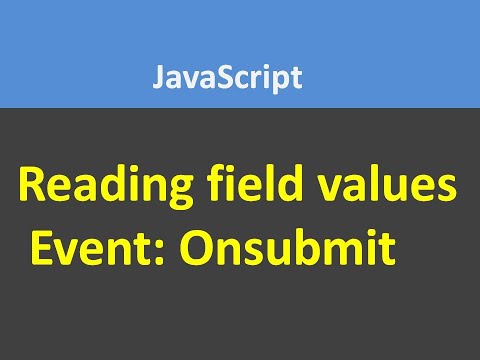 Core JavaScript Tutorial-32 || Event: OnSubmit  and  Reading field values  in JavaScript(Hindi) ||