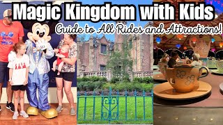 ULTIMATE GUIDE to ALL Magic Kingdom Rides, Attractions, and Lands with Kids! Magic Kingdom Deep Dive