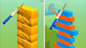 Slice Master Game! Satisfying and Relaxing ASMR Slicing Video