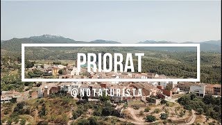 Epic aerial movie of Priorat wine region, Catalunya, Spain - filmed in 4K