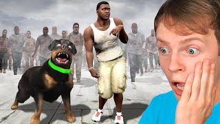 FRANKLIN & CHOP are ZOMBIES in GTA 5!