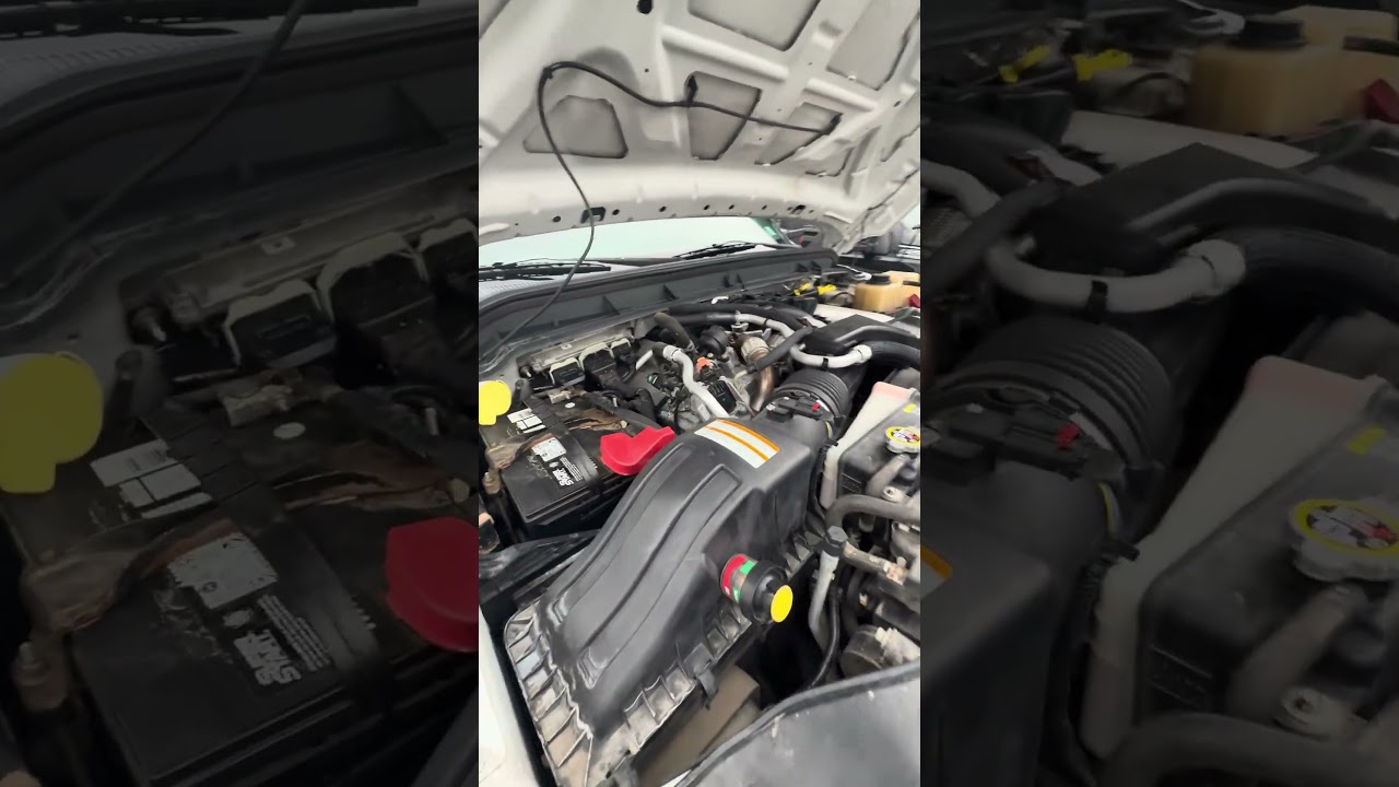 2011 F350 cold start, blow by and frame