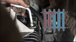2007-2013 Chevy GMC Pickup 5.3 Oil Cooler Line Replacement (RWD)
