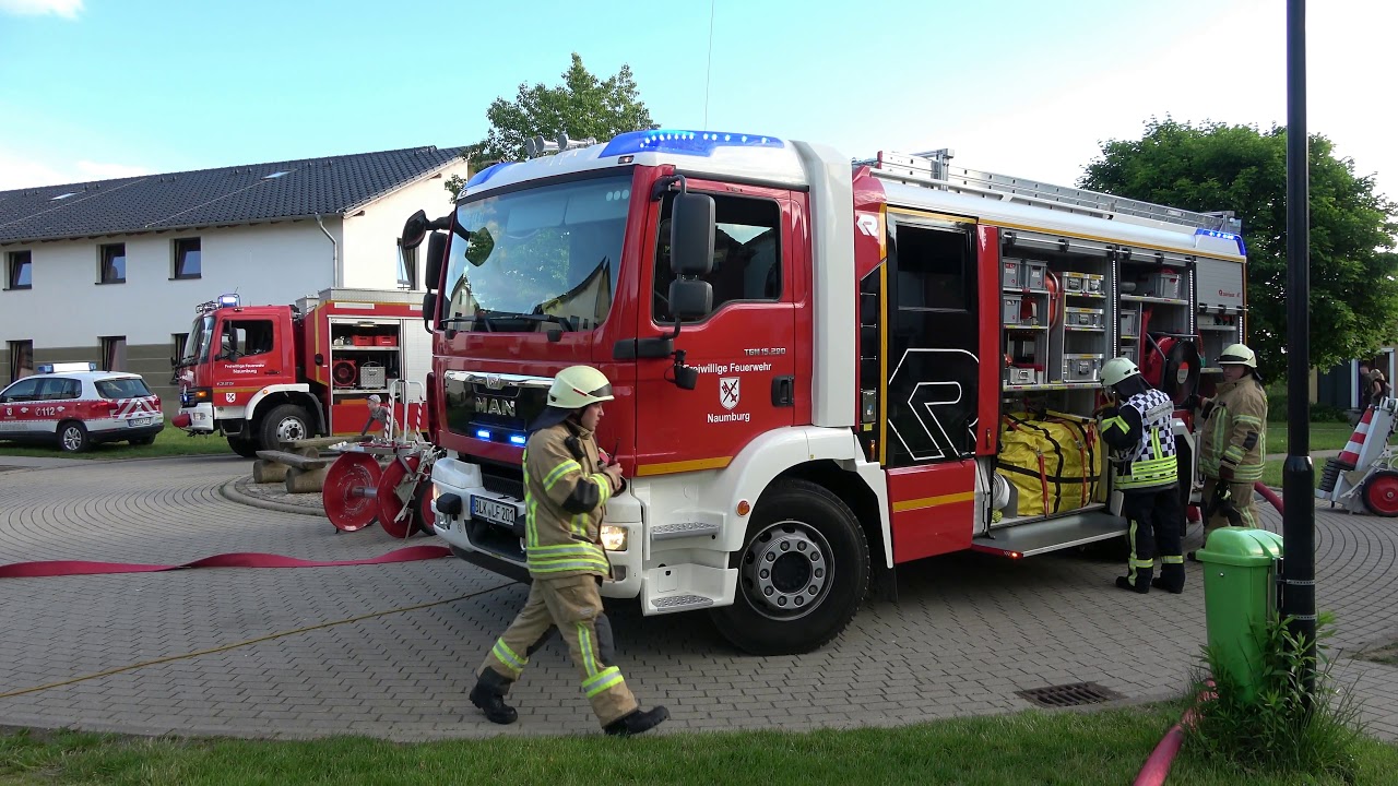Rauchentwicklung Euroville Naumburg Saale