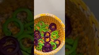 👉 Oddly Satisfying Crochet ASMR 🧶✨ Slow Motion Yarn Basket Magic