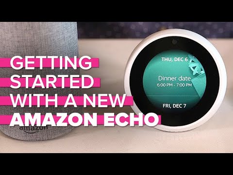 Getting started with a new Amazon Echo - YouTube