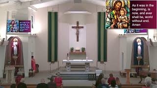 Mass at St. Joseph Catholic Church