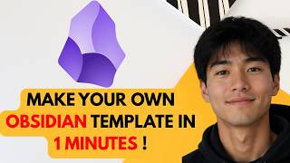 How To Create & Use a Template in Obsidian in 1 Minute --- Quick Tutorial (2026)