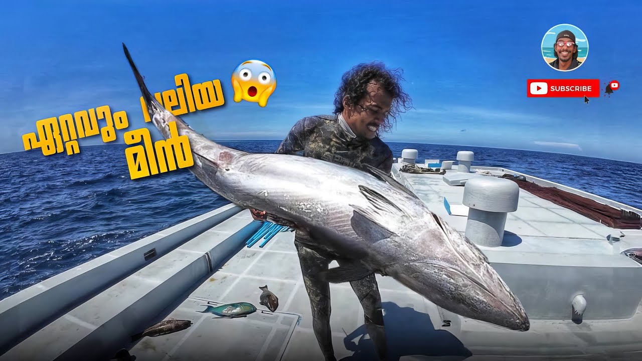 ഇതുവരെ പിടിച്ചതിൽ ഏറ്റവും വലിയ മീൻ 🥵 