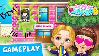 BACK TO SCHOOL SURPRISE 😨 Sweet Baby Girl Cleanup 6 Gameplay 🤗  TutoTOONS screenshot 5
