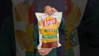 🥑 Avocado Oil Kettle Cooked Lay's Potato Chips 🥔 less fat snacks #avocado #oil #potatoes #snacks
