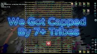 Fighting 7+ Mega Tribes | OBLK | Ark Official PvP #16 |