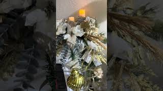 #homegate #shorts #christmas Christmas Fireplace mantle design!!