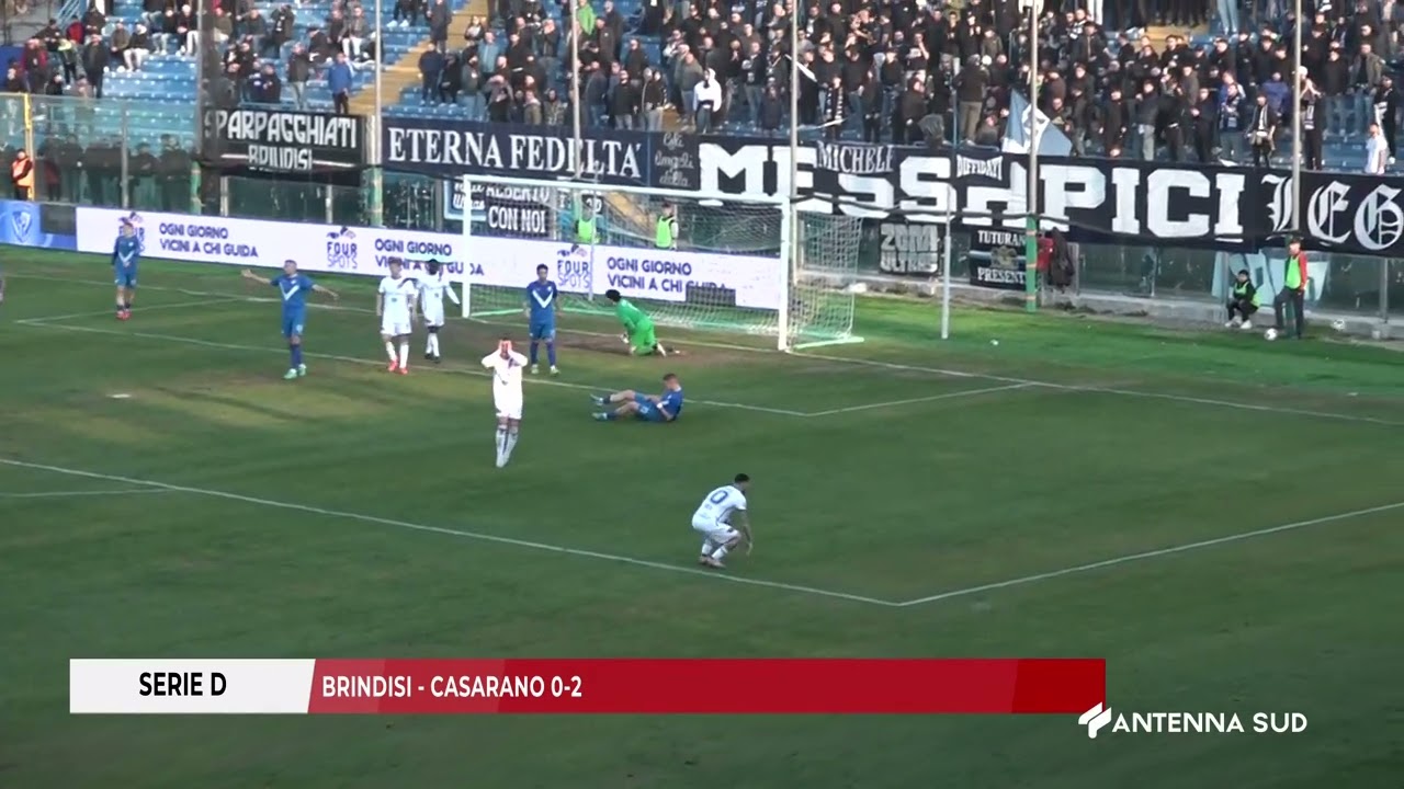 09 FEBBRAIO 2025   SERIE D   BRINDISI   CASARANO 0 2