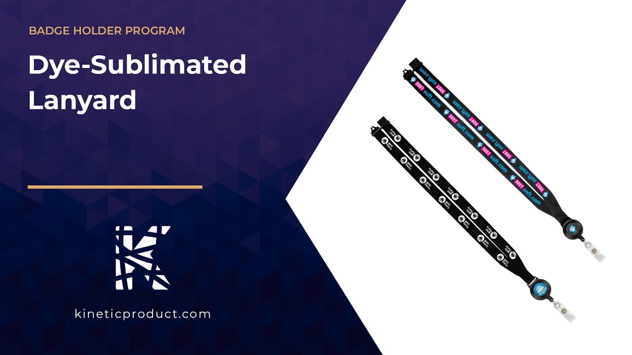 Lanyard King DyeSublimated Lanyard YouTube
