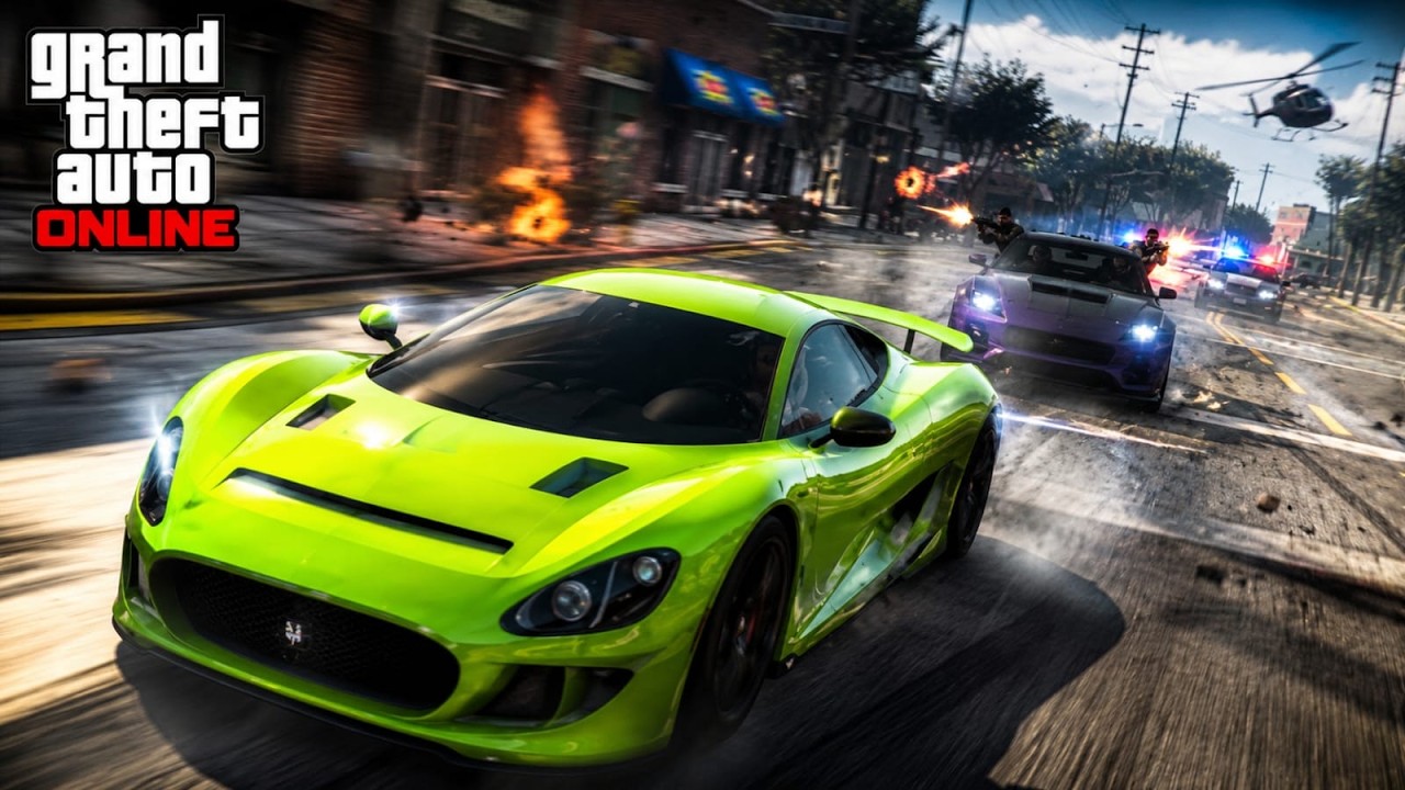 Playing GTA Online LIVE