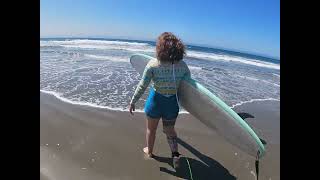Surfing in Cayucos. Learn to surf with us! Serenewaterssurfadventures.com